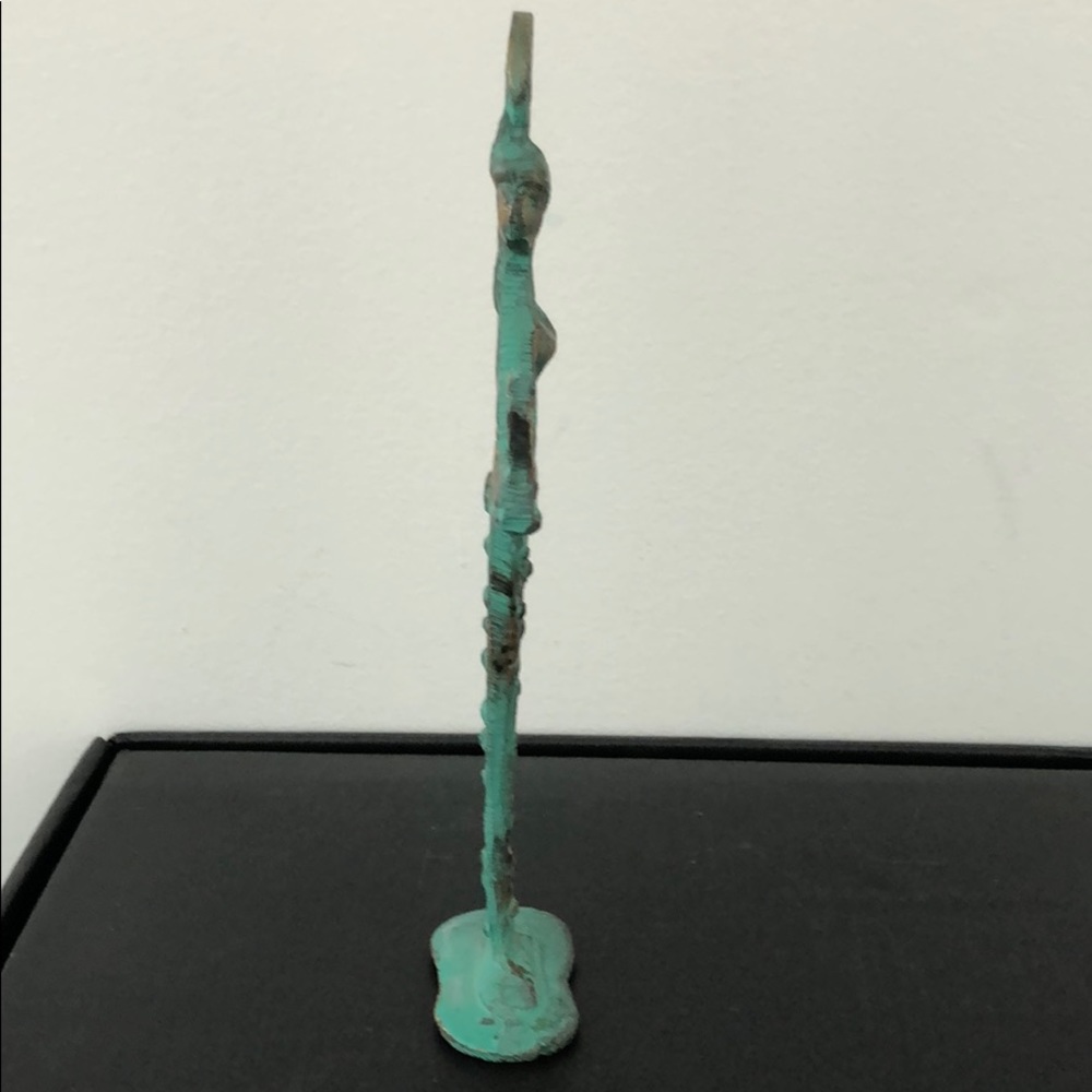 METAL SCULPTURE GREEK GODDESS ATHENA - Picture 10 of 13